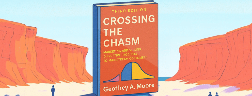 681ba66c140b7536c15f7202_Crossing-the-Chasm-1024x389 The Best Business Books for Entrepreneurs in 2025